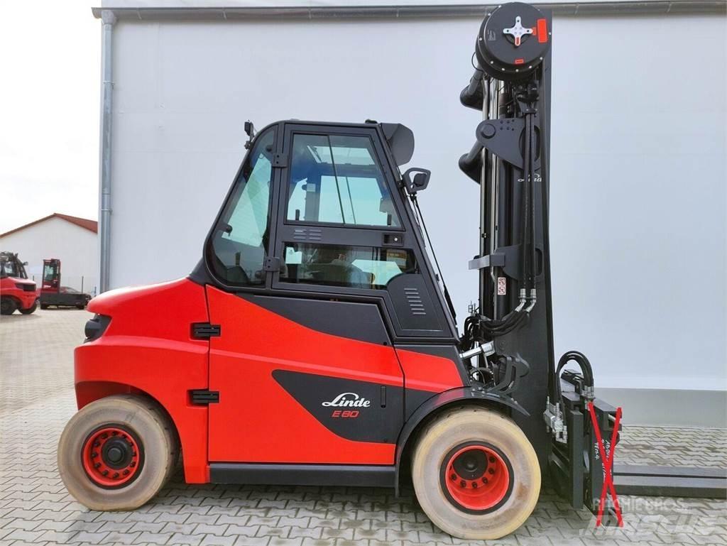 Linde E80-01/900 電動堆高機