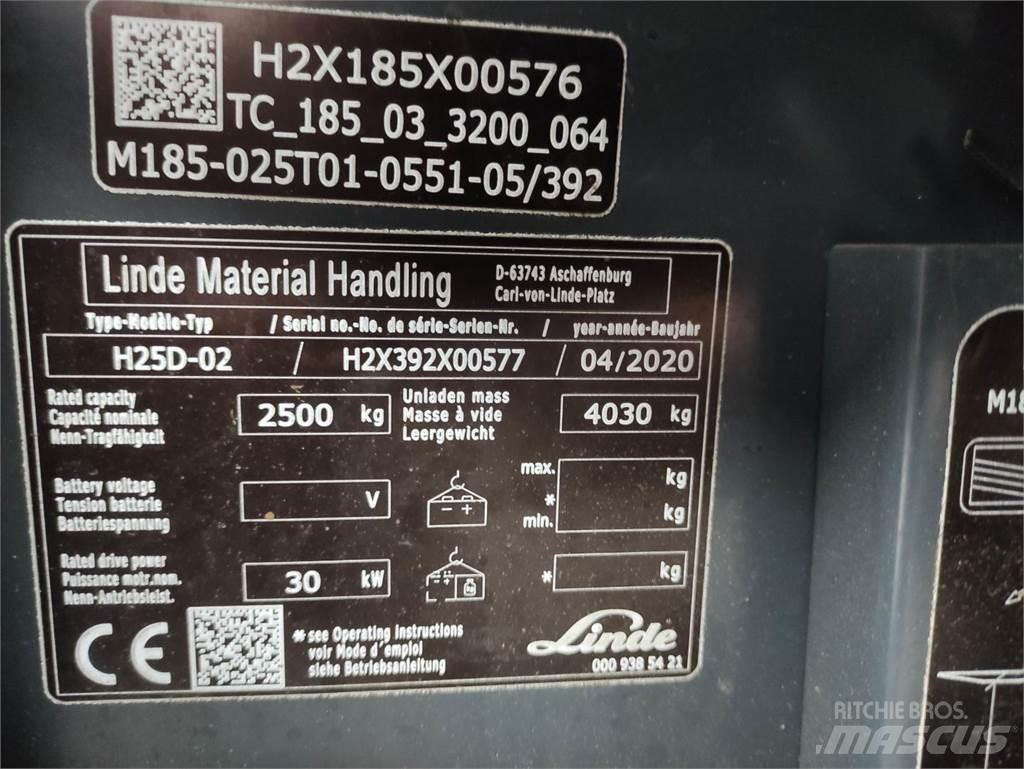 Linde H25D-02-392 EVO 柴油卡車