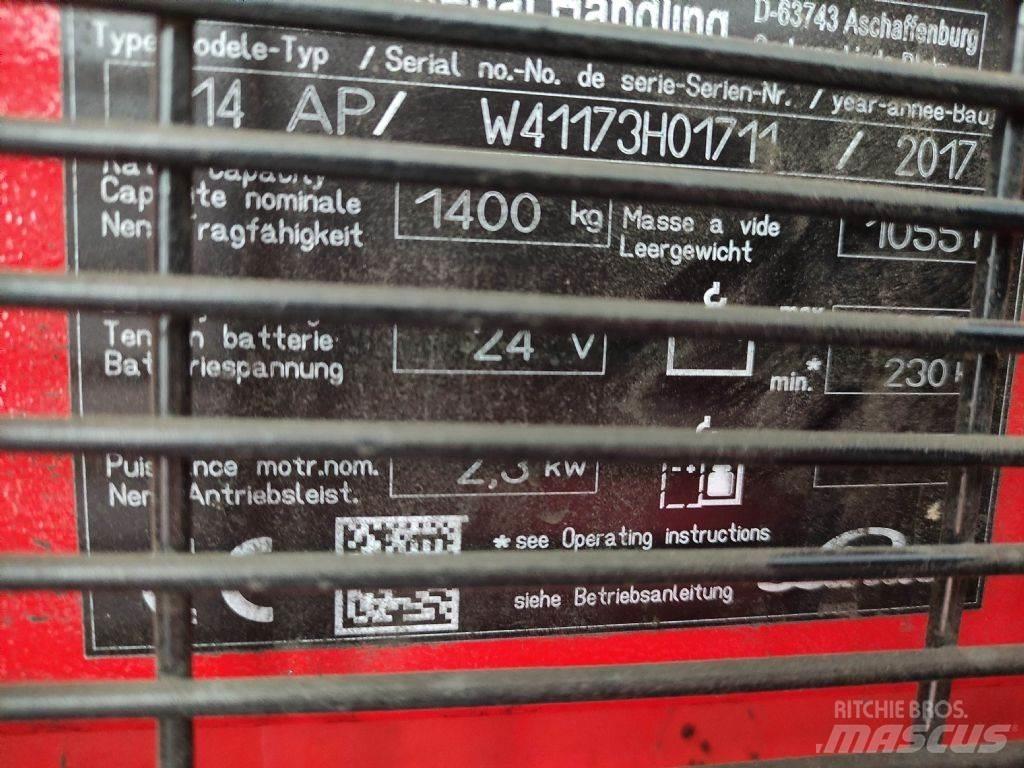 Linde L14APi 行走控制式堆積機