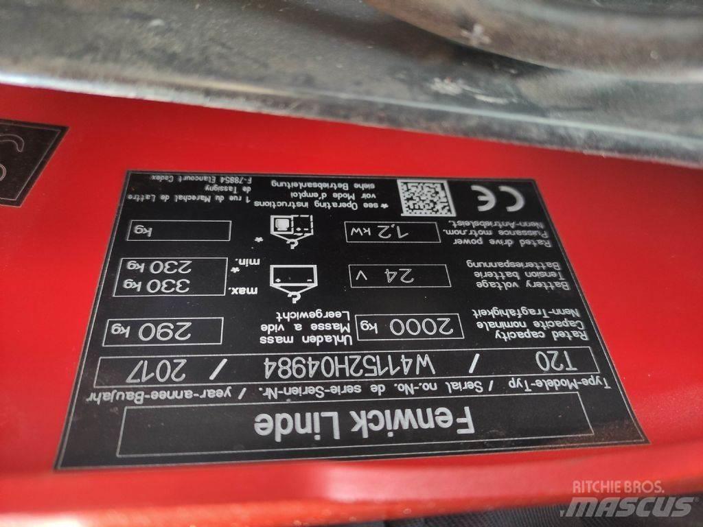 Linde T20 低架升降機