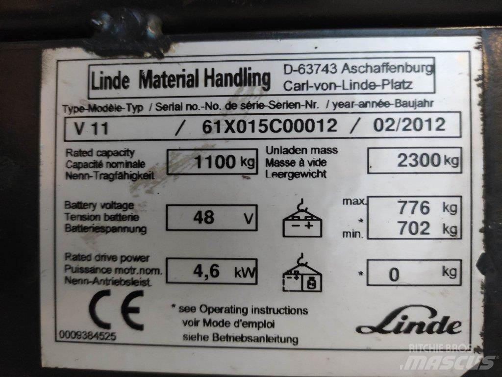 Linde V11 高舉式裝載機