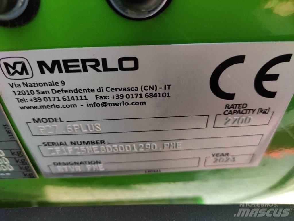 Merlo P27.6 Plus - 40km/h 伸縮臂操作車