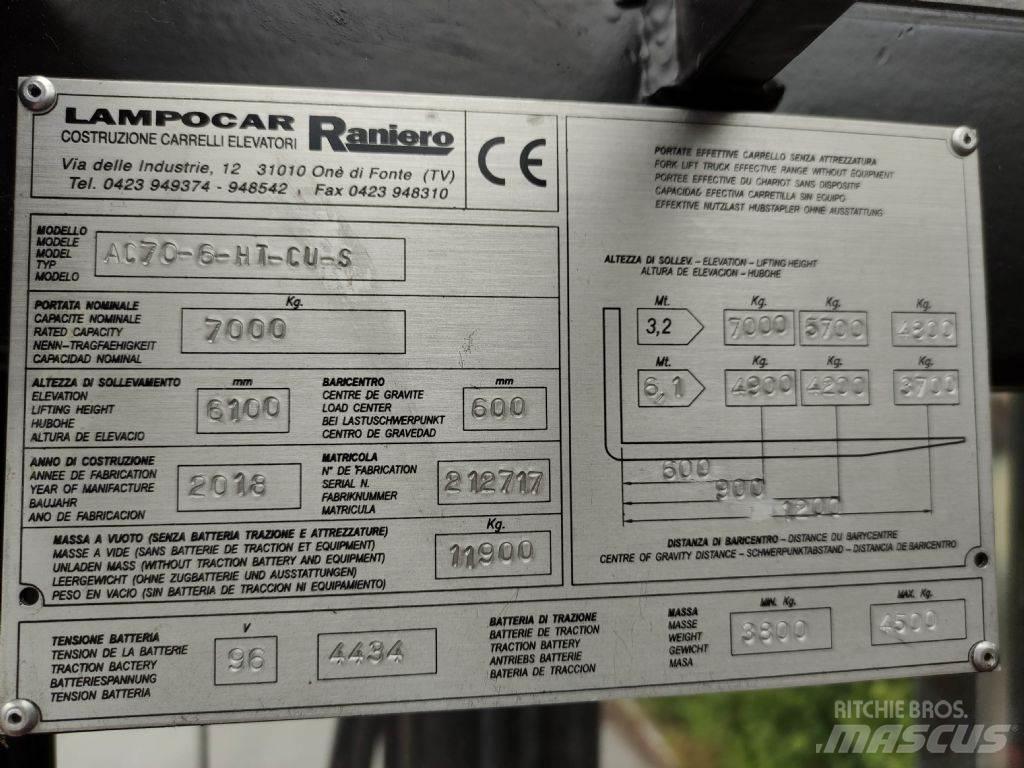 Raniero AC70-6-HT-CU-S 電動堆高機