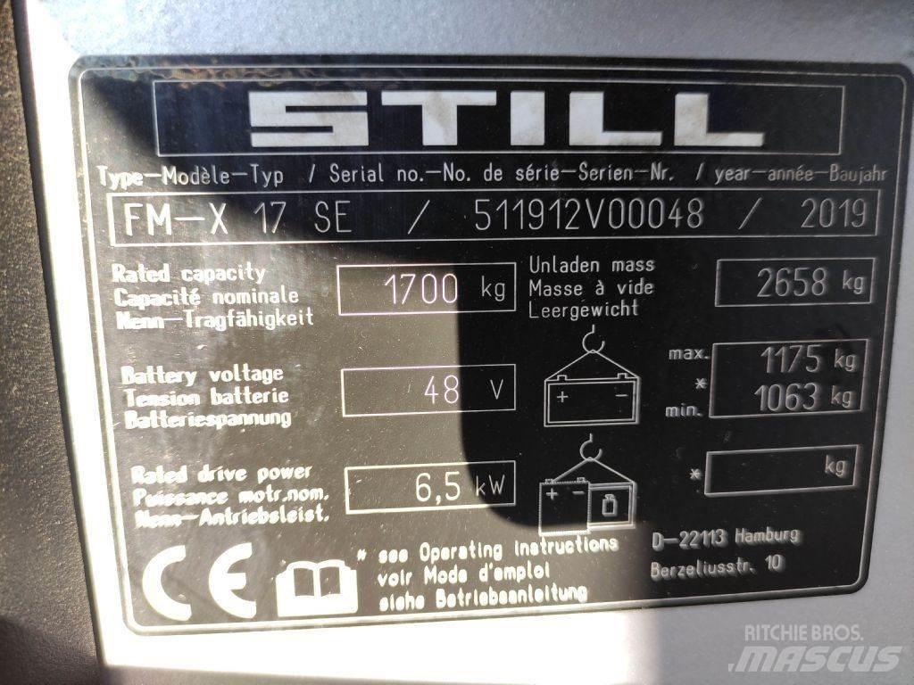 Still FM-X-17-SE 前伸式堆高機(叉車)