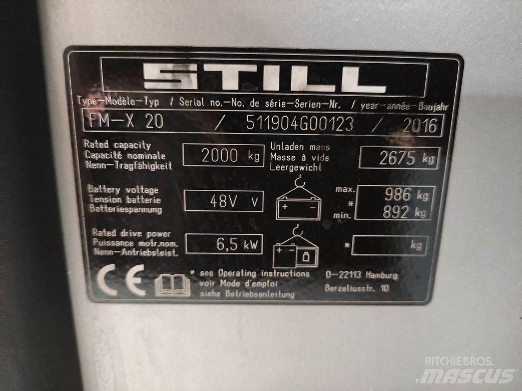 Still FM-X-20 前伸式堆高機(叉車)