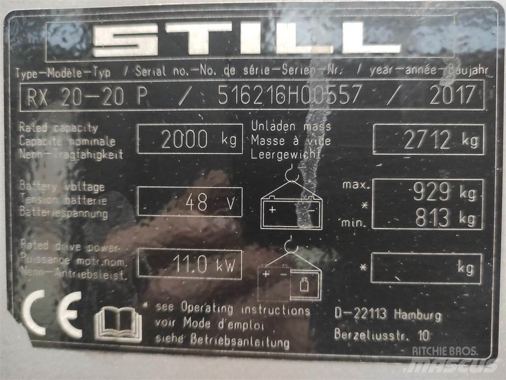 Still RX20-20 P 電動堆高機