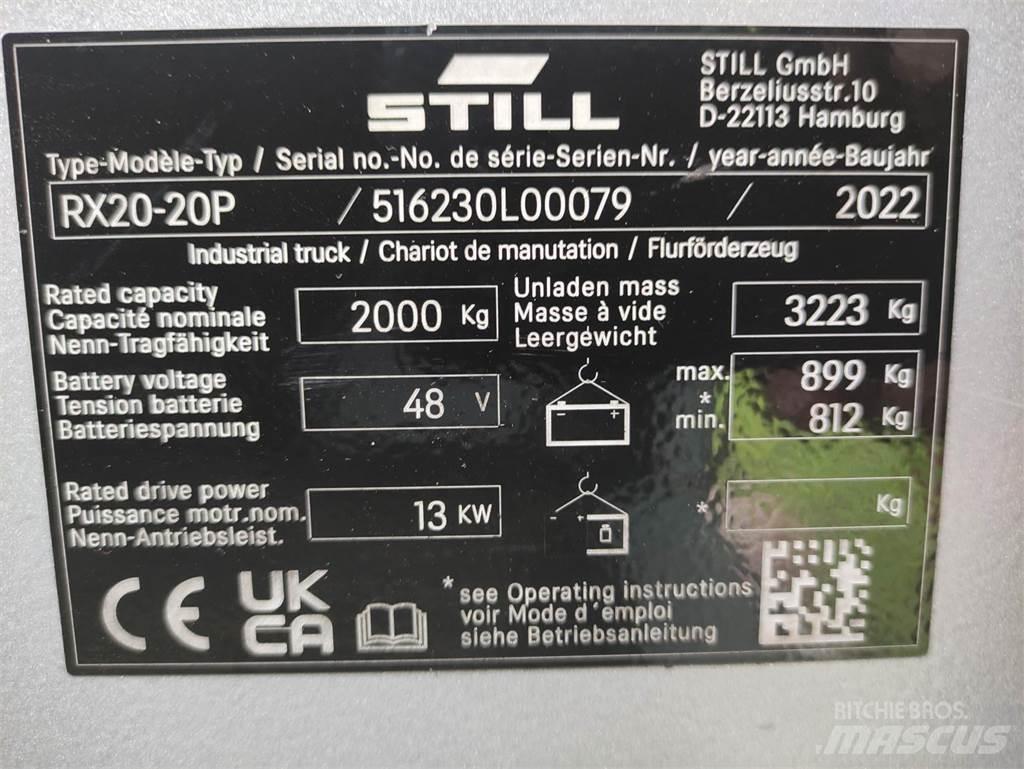 Still RX20-20 P 電動堆高機