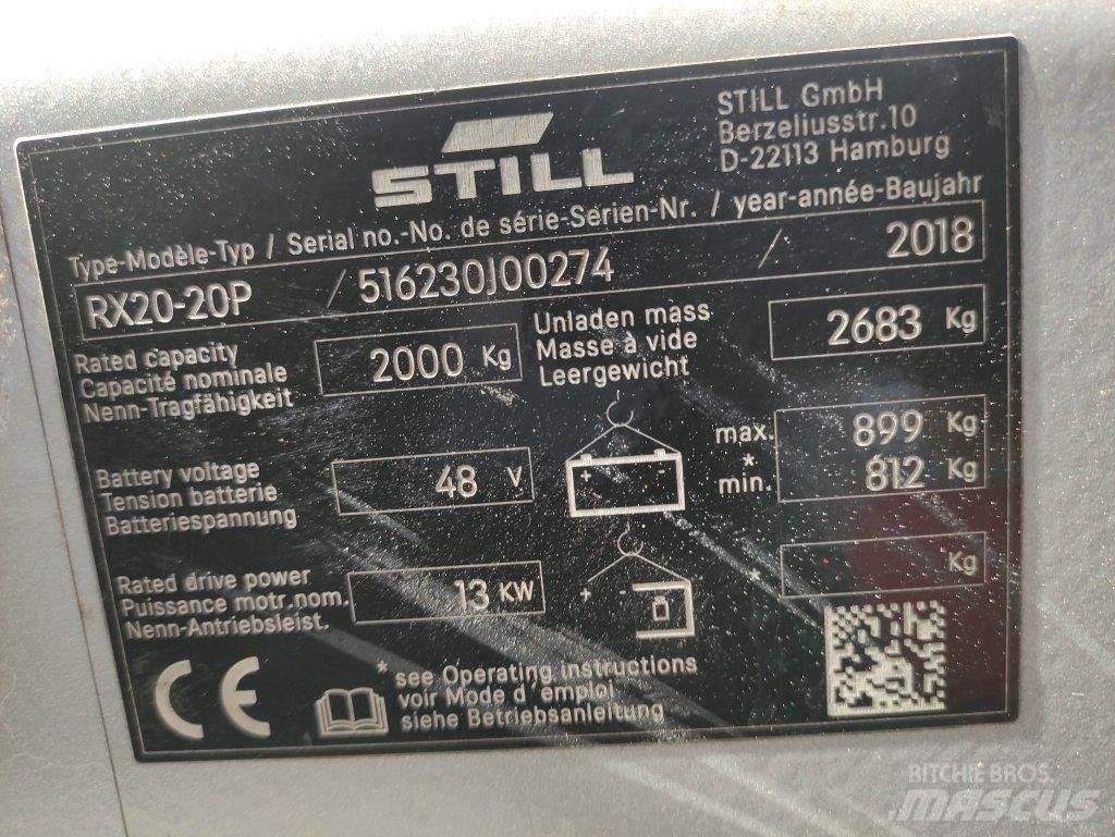 Still RX20-20P 電動堆高機