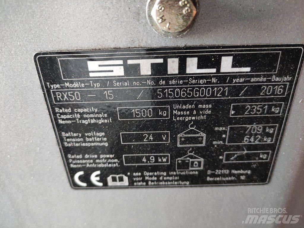 Still RX50-15 電動堆高機