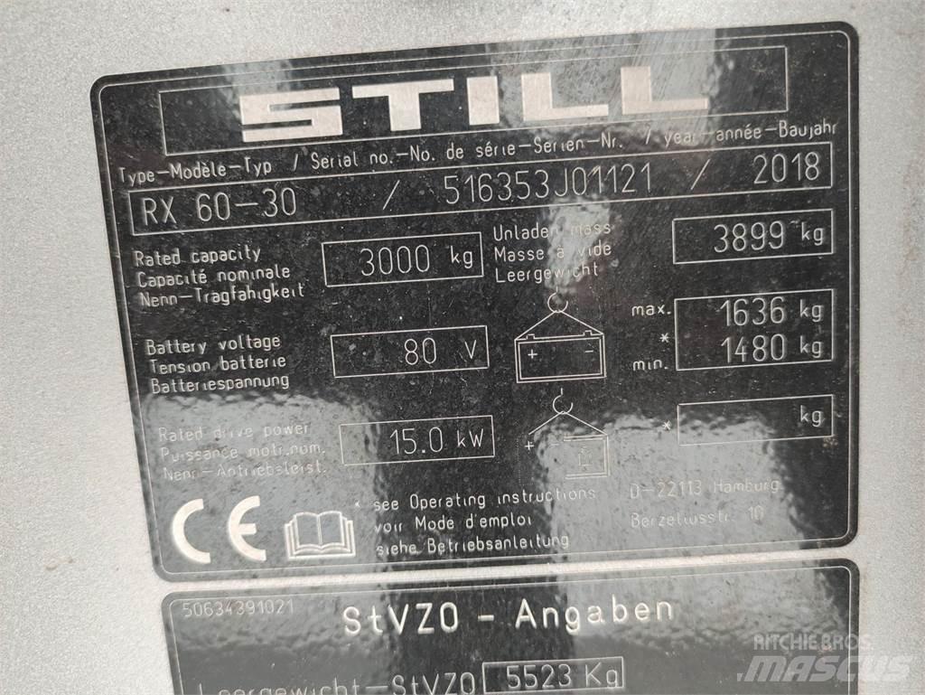Still RX60-30 電動堆高機