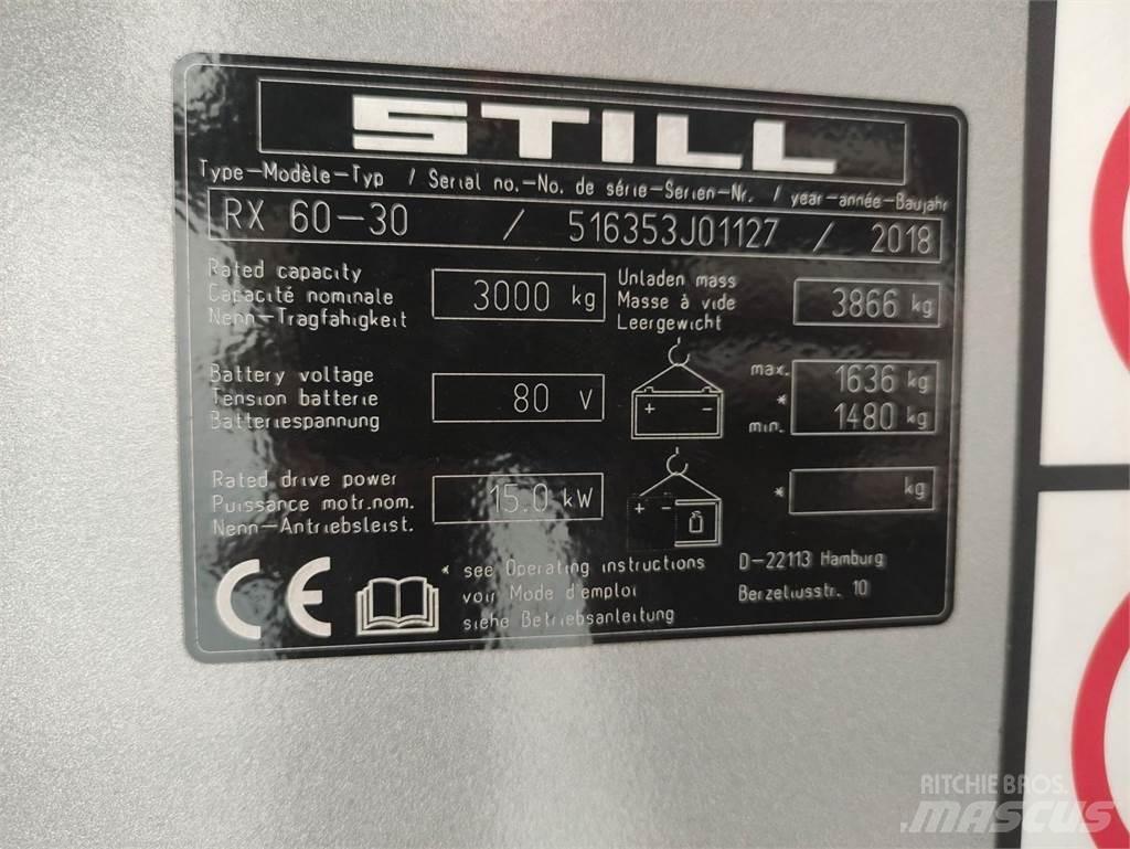 Still RX60-30 電動堆高機