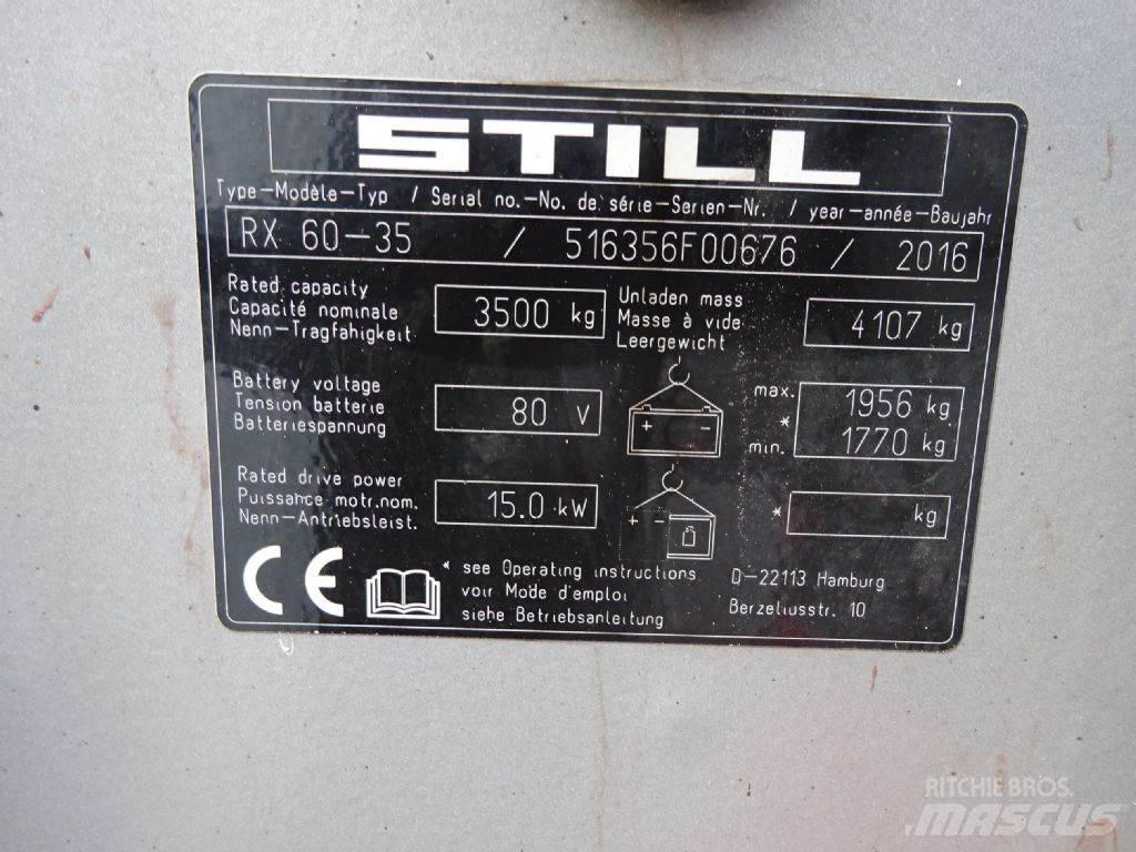 Still RX60-35 電動堆高機