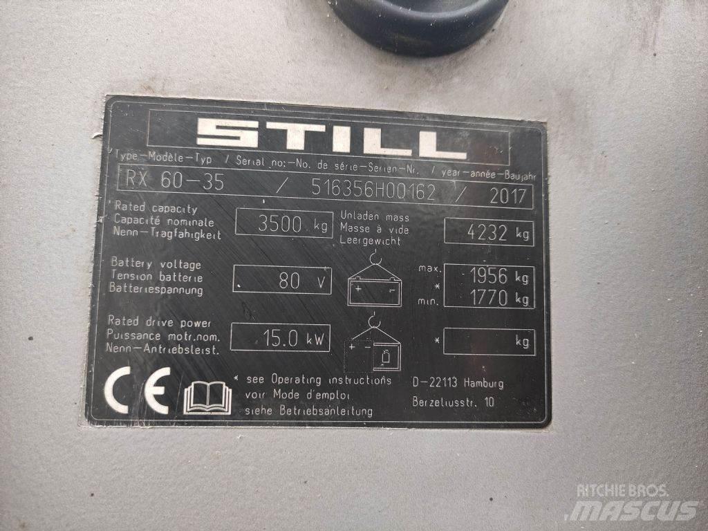 Still RX60-35 電動堆高機