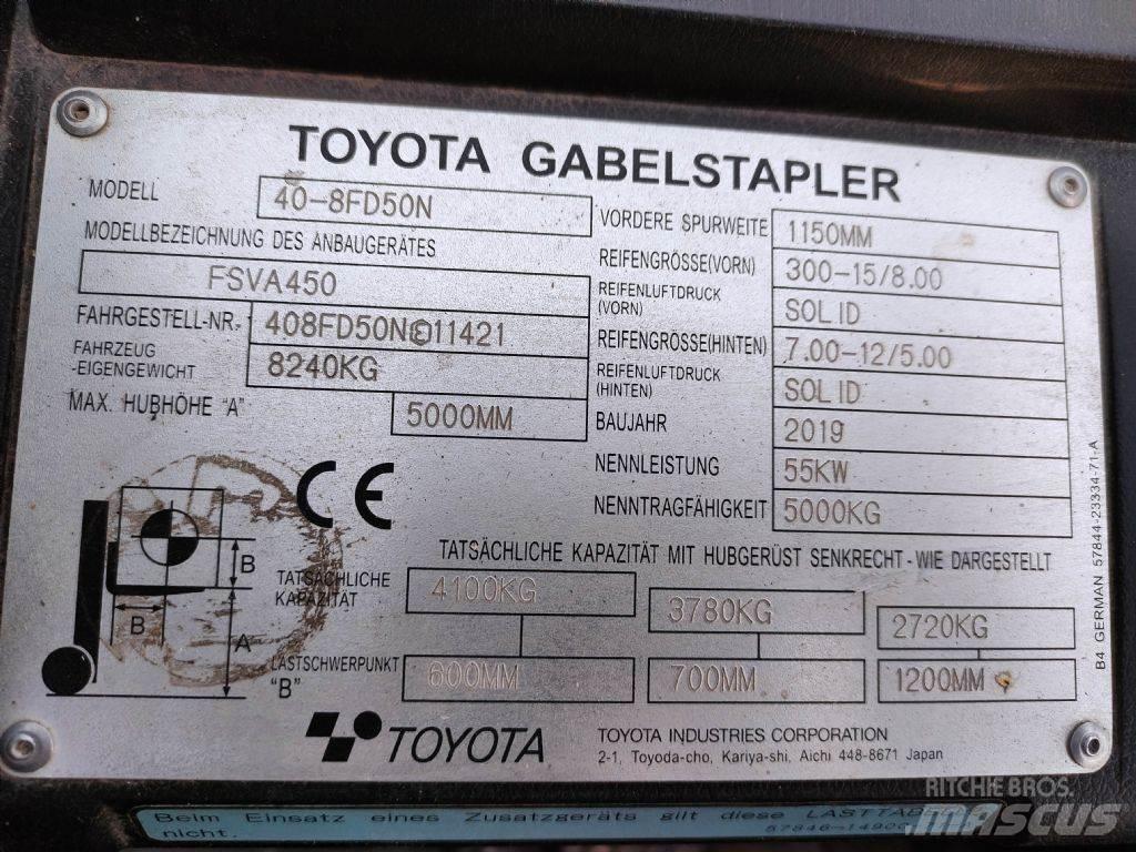 Toyota 40-8FD50N 柴油卡車