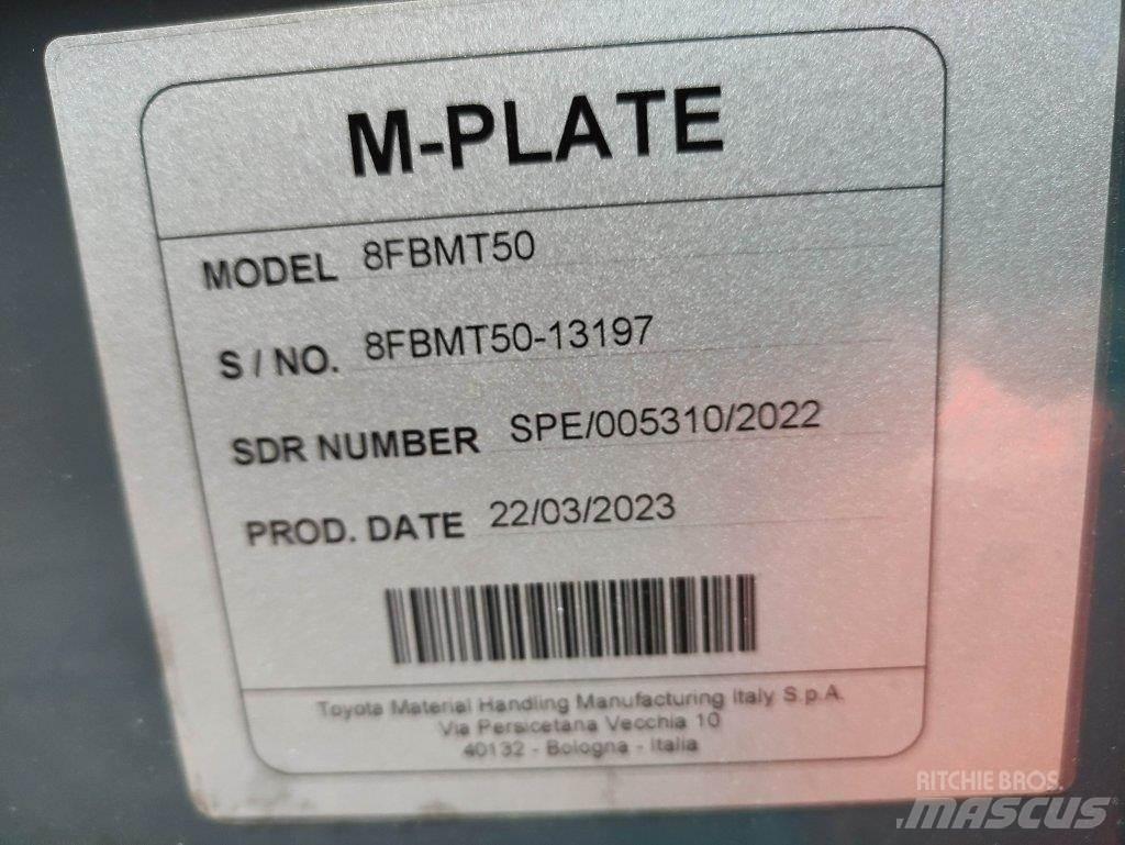 Toyota 8FBMT50 電動堆高機