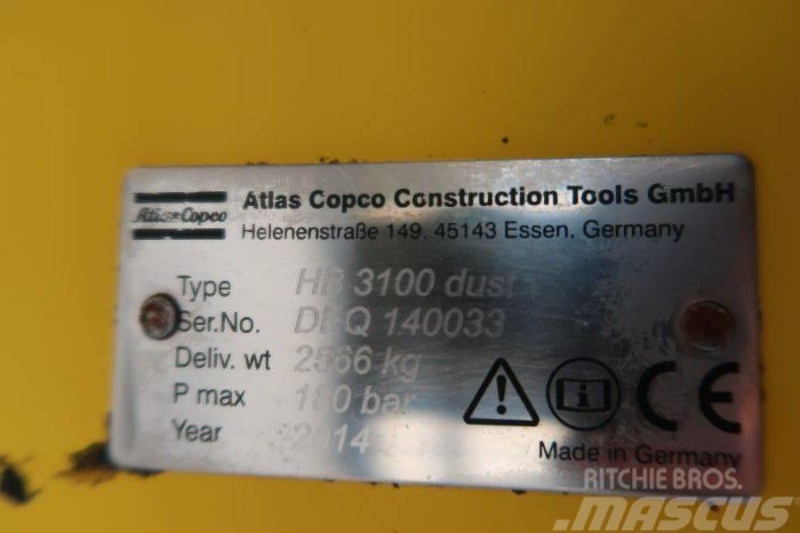 Atlas Copco HB3100 DUST Epiroc 鐵鎚/碎石機