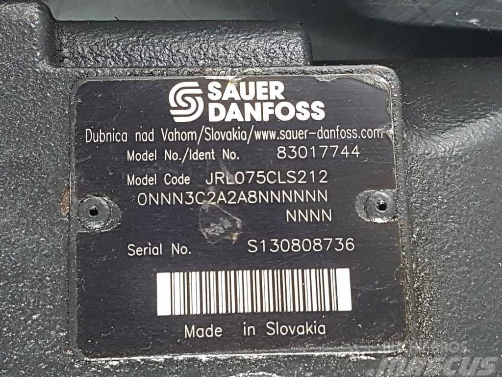 Sauer Danfoss JRL075CLS2120NNN3C2A2A8NNNNNNNNNN 油壓