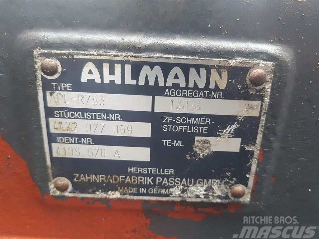 Ahlmann AZ14-ZF APL-R755-4472077069/4108670A-Axle/Achse/As 軸