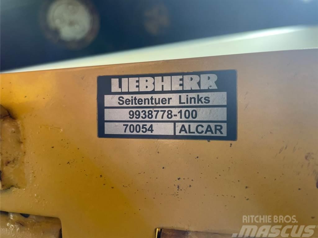 Liebherr A924B-9938778-Hood/Seitentuer links/Kap 底盤和懸架