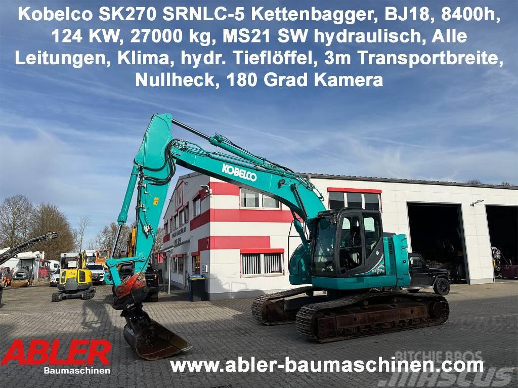 Kobelco SK270 SRNLC-5 Kettenbagger Kurzheck MS21 Klima 履帶式 挖土機/掘鑿機/挖掘機