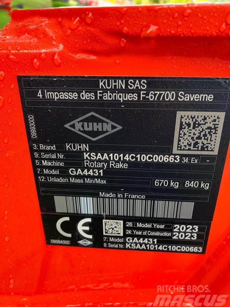 Kuhn GA 4431 收割列行機(撒布機)