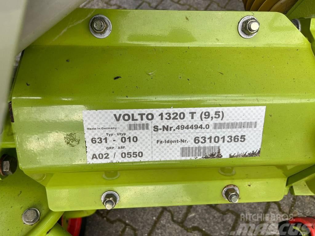 CLAAS Volto 1320T schudder 耙與翻草機