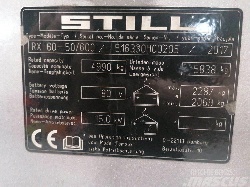 Still RX60-50/600 電動堆高機