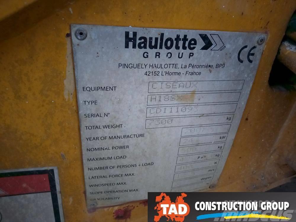 Haulotte H 18 SX 剪式升降機