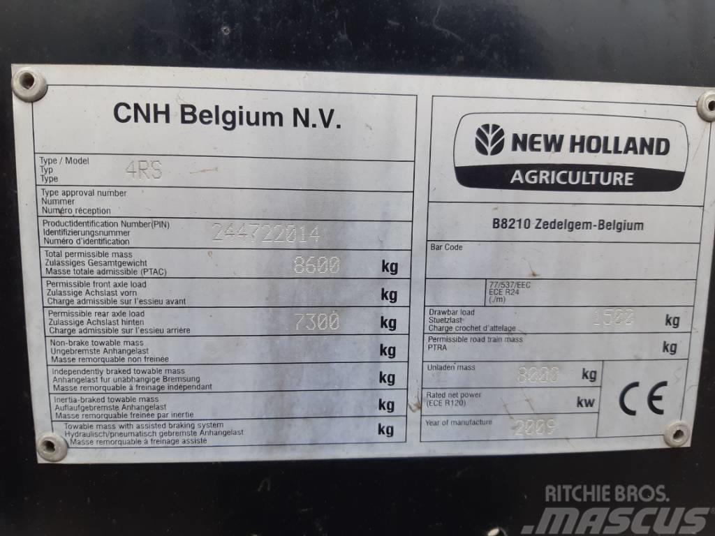 New Holland BB9060 RS, Fyrkantspress 方形打捆機