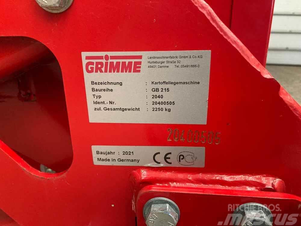 Grimme GB 215 馬鈴薯種植機