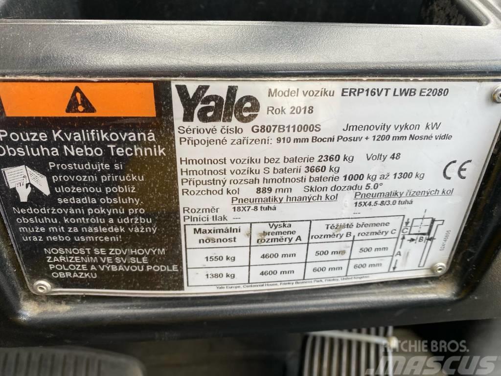 Yale ERP16VTLWB 電動堆高機
