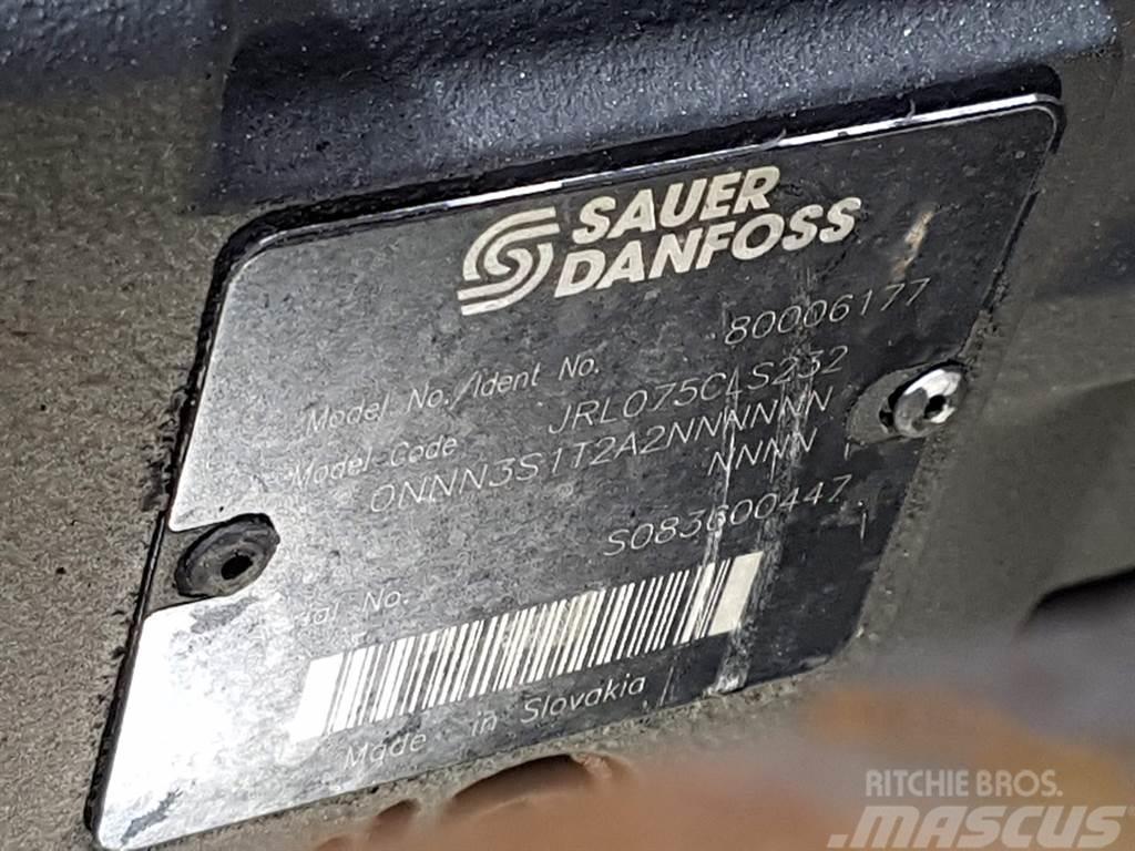 Sauer Danfoss JRL075CLS2320 -Vögele-80006177- Load sensing pump 油壓