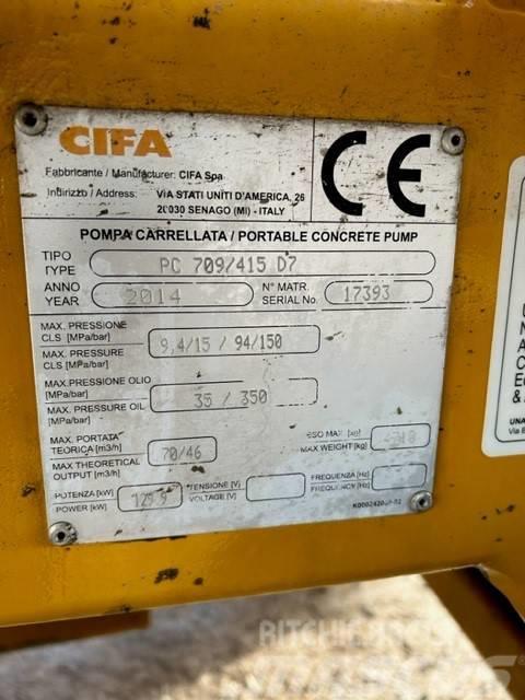 Cifa PC 709 / 415 D7 混凝土泵浦