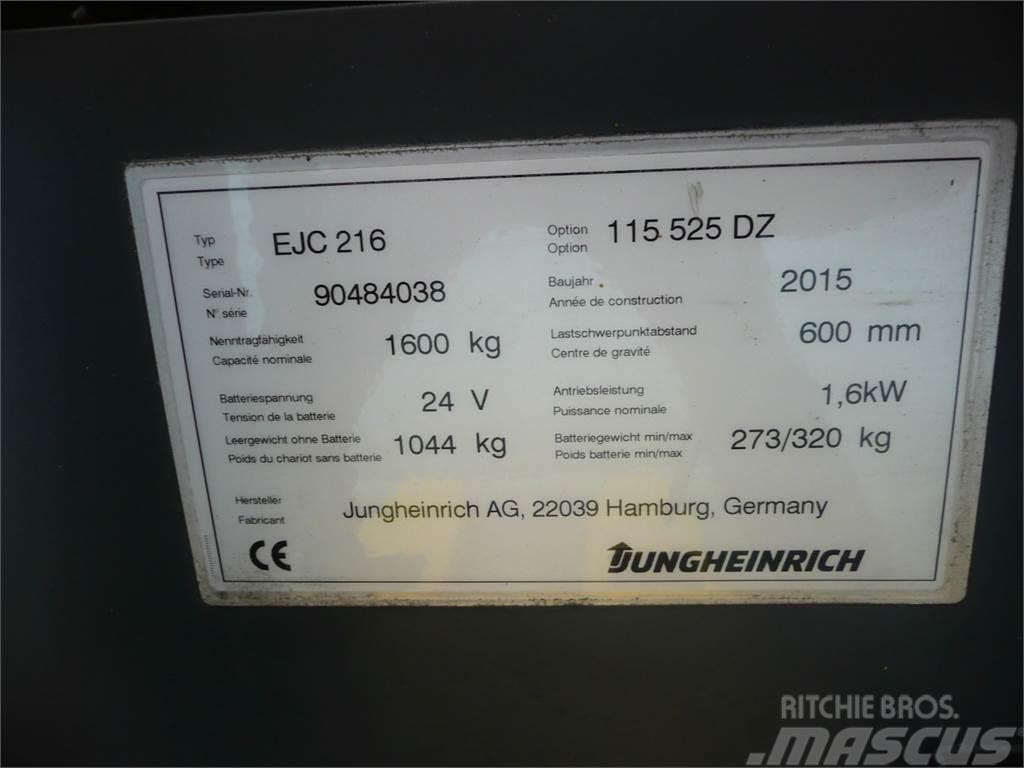 Jungheinrich EJC 216 525 DZ 自走式堆積機
