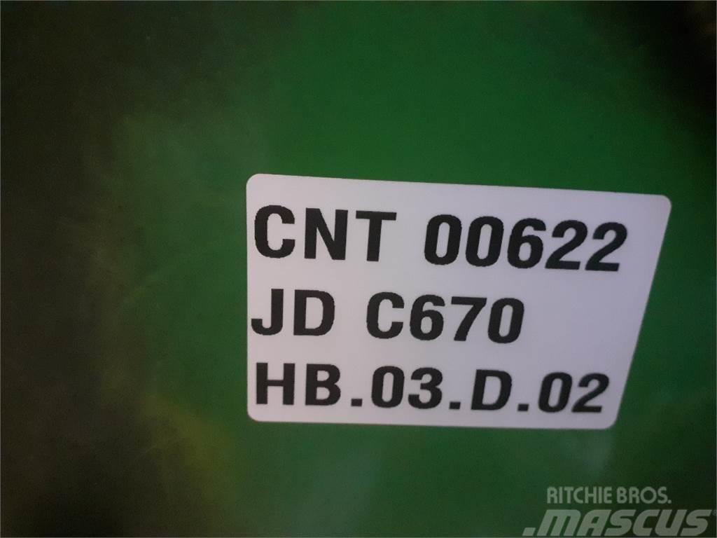 John Deere C670 聯合收穫機配件