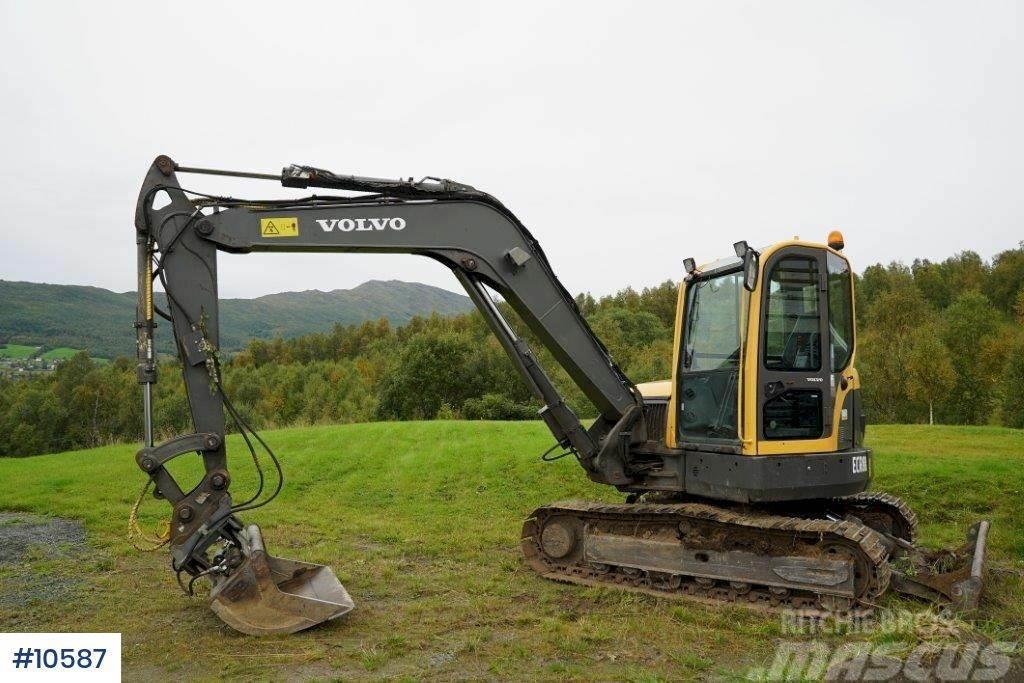 Volvo ECR88 w / 2 buckets. Few hours 履帶式 挖土機/掘鑿機/挖掘機
