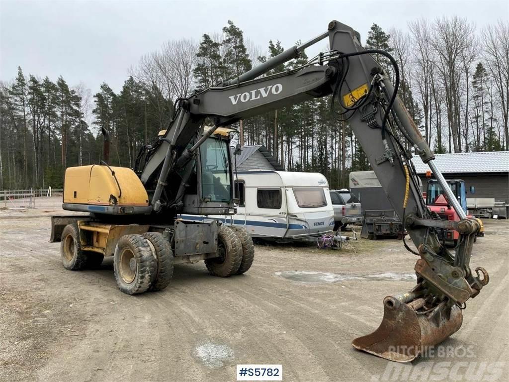Volvo EW140 WHEELED EXCAVATOR WITH HYDRAULIC CLEANING BU 旋轉式挖土機/掘鑿機/挖掘機