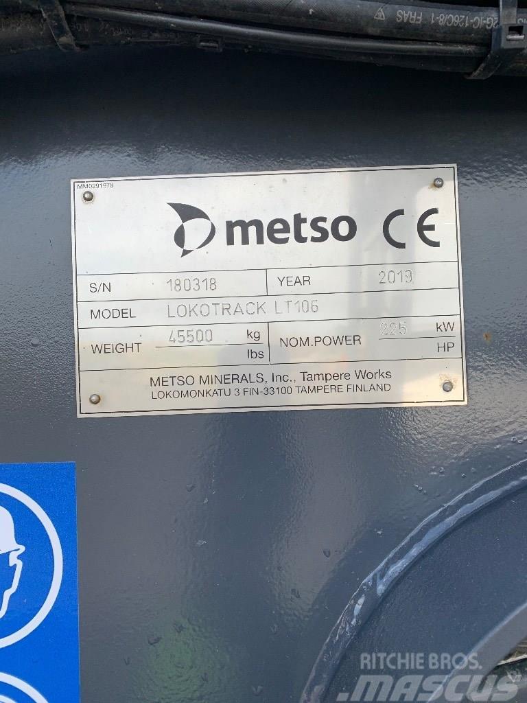 Metso LT 106 移動式壓碎機