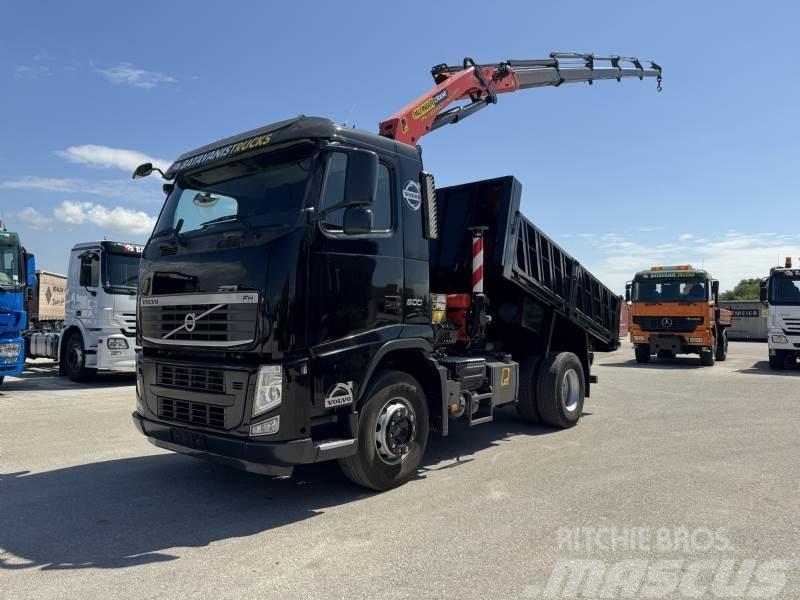 Volvo FH 500 EURO 5 起重機卡車