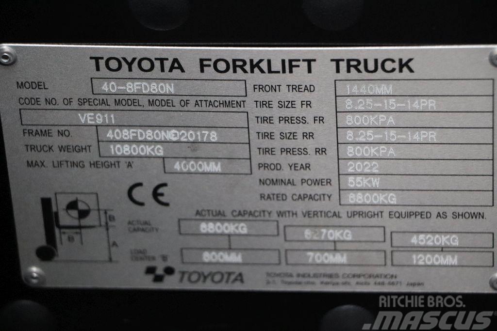 Toyota 40-8FD80N 柴油卡車