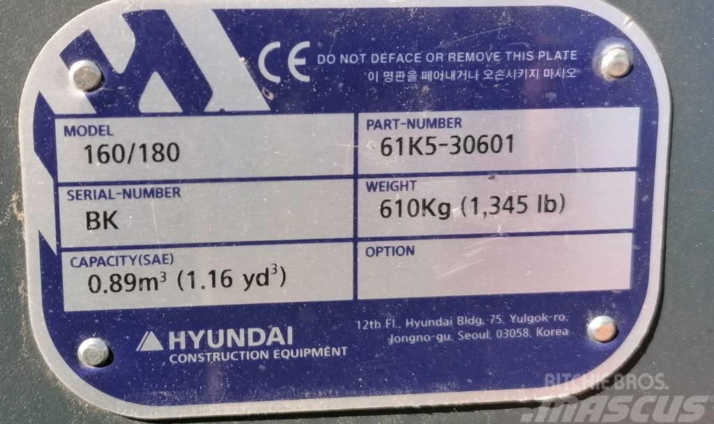 Hyundai 0.89m3_HX180 鏟斗