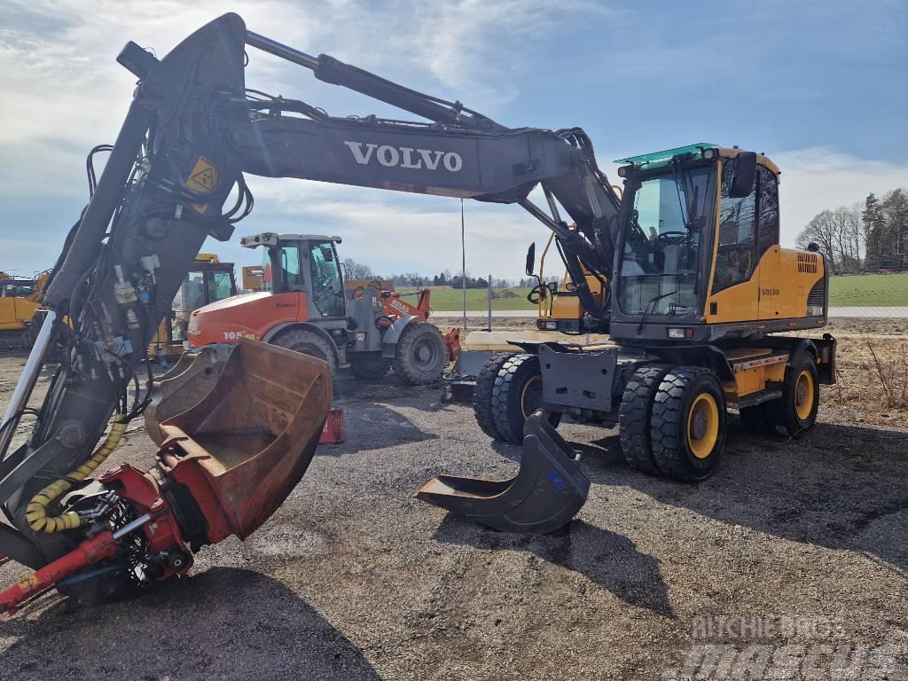 Volvo EW 160 C 旋轉式挖土機/掘鑿機/挖掘機
