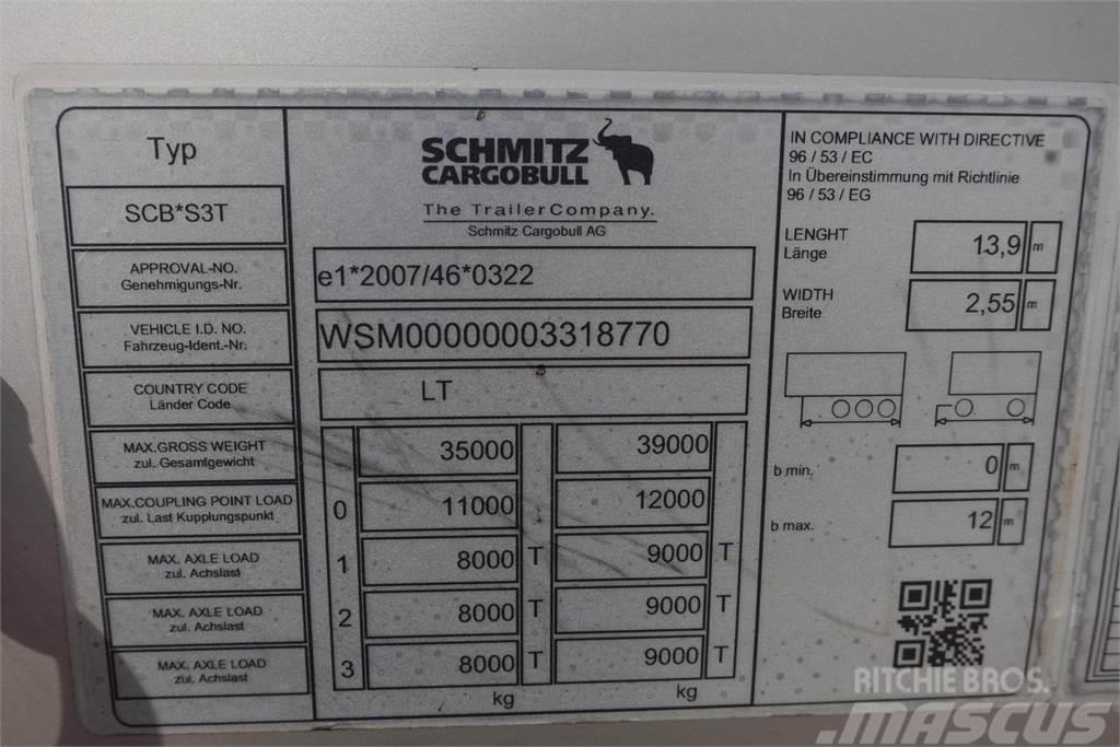Schmitz Cargobull SCS24 Standart Curtainsider Varios, ARM, ALU, LR 篷布拖車