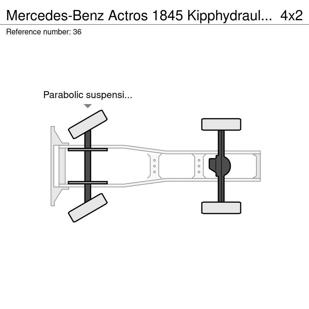 Mercedes-Benz Actros 1845 Kipphydraulik / Euro 6 / ADR !!! 曳引機組件