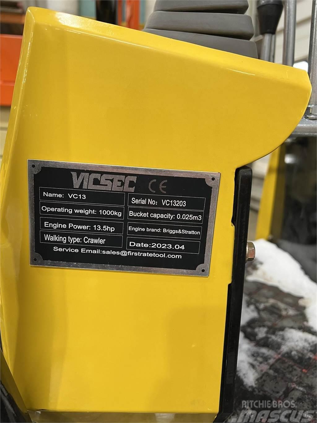  VICSEC VC13 小型挖土機/掘鑿機<7t(小型挖掘機)
