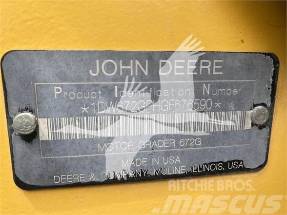 John Deere 672GP 平土機
