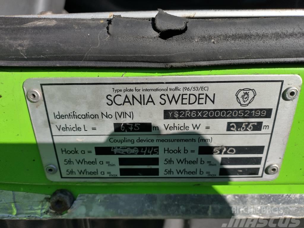 Scania R560 6x2 takateliveturi 曳引機組件