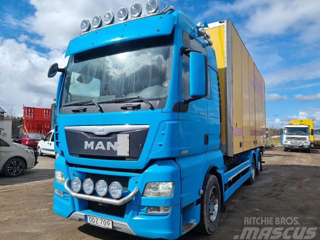 MAN TGX 28.560 貨櫃框架卡車