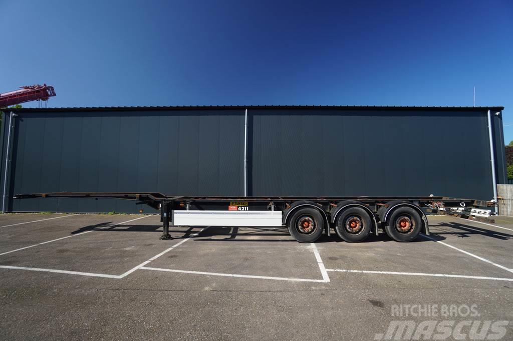 Pacton 3 AXLE 45 FT CONTAINER TRANSPORT TRAILER 貨櫃框架半拖車