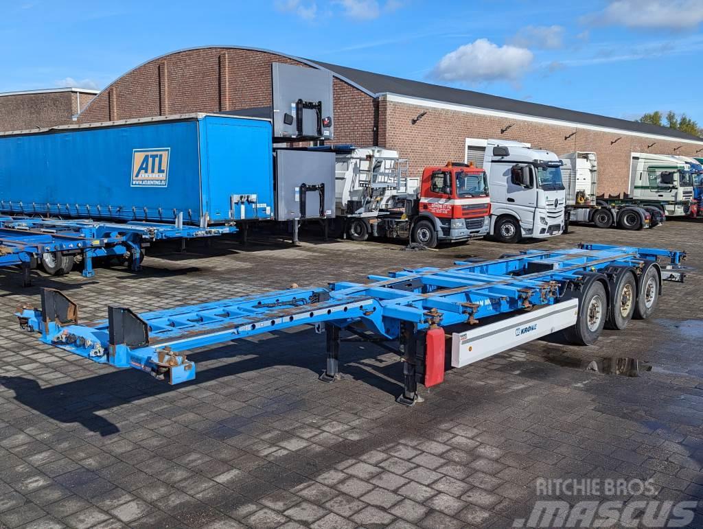 Krone SD 27 3-Assen BPW - LiftAxle - DiscBrakes - 5430kg 貨櫃框架半拖車